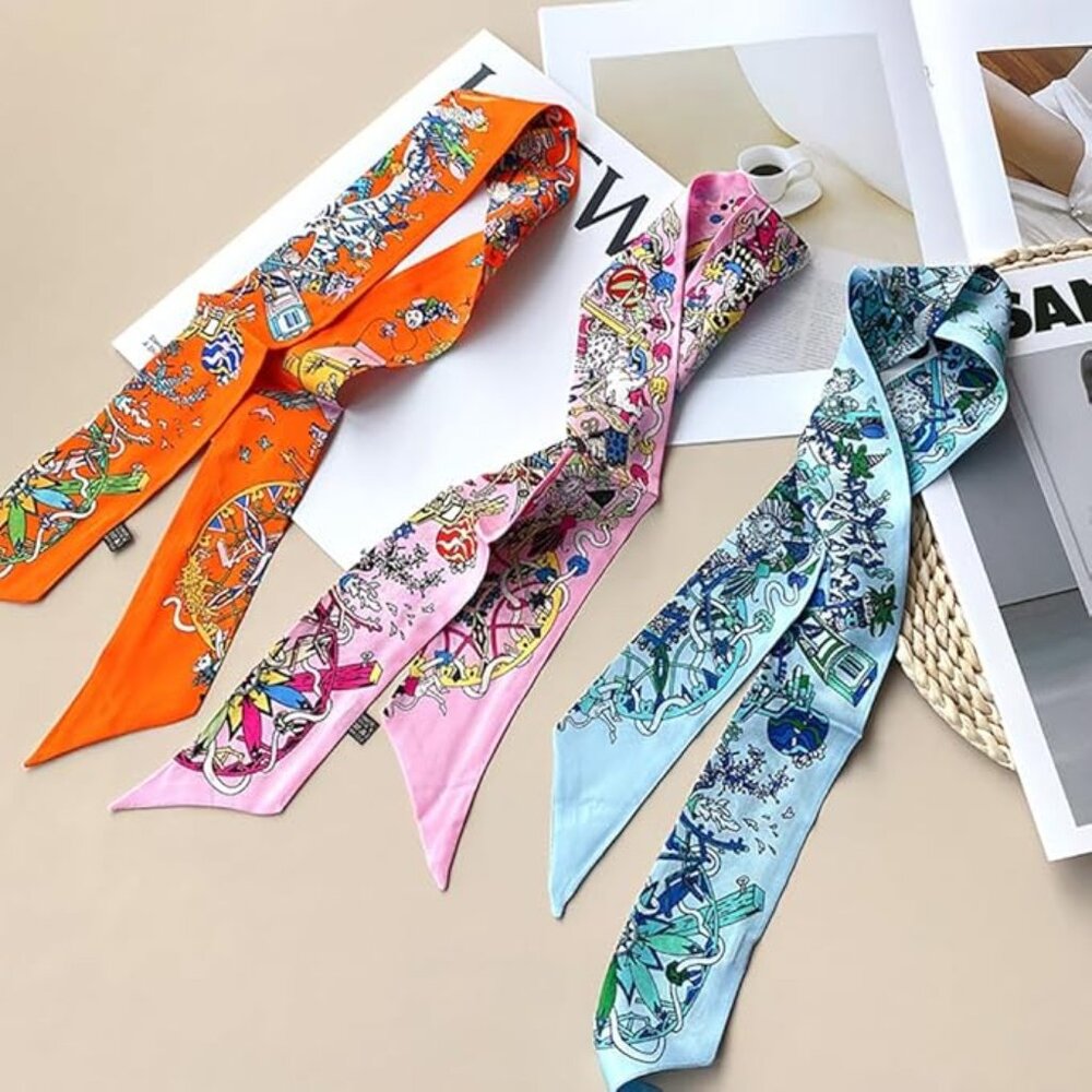 Scarf handbag wrap   34.7"×1.97"